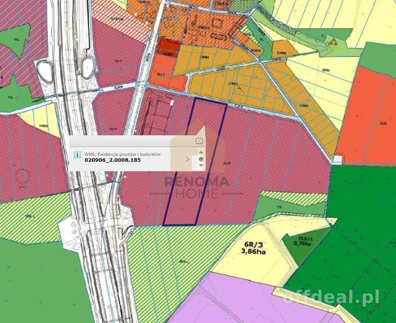 plot for sale in Kochlice | 34,700 m²