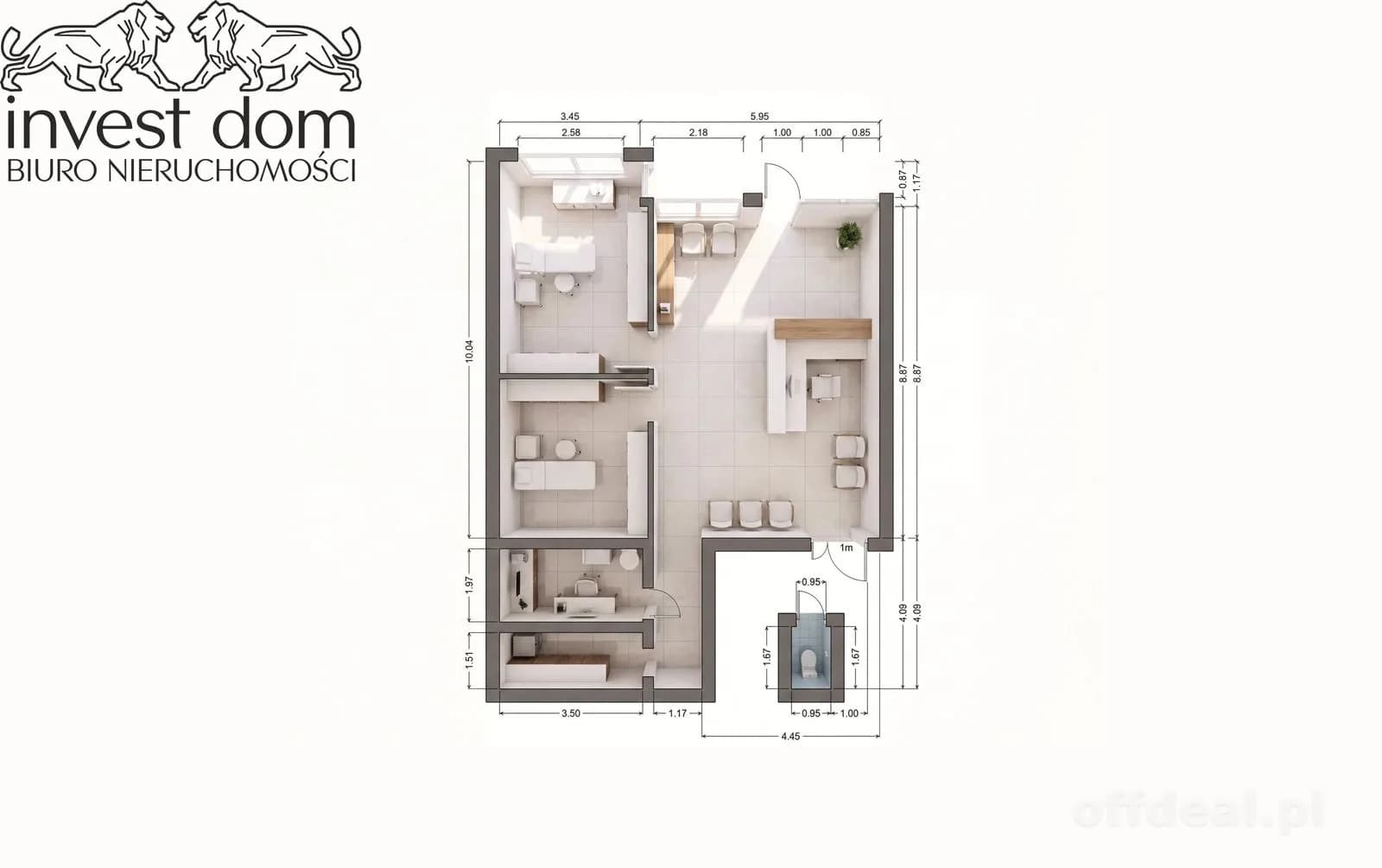 Funkcjonujący lokal użytkowy 117m2 w centrum Gorlic!