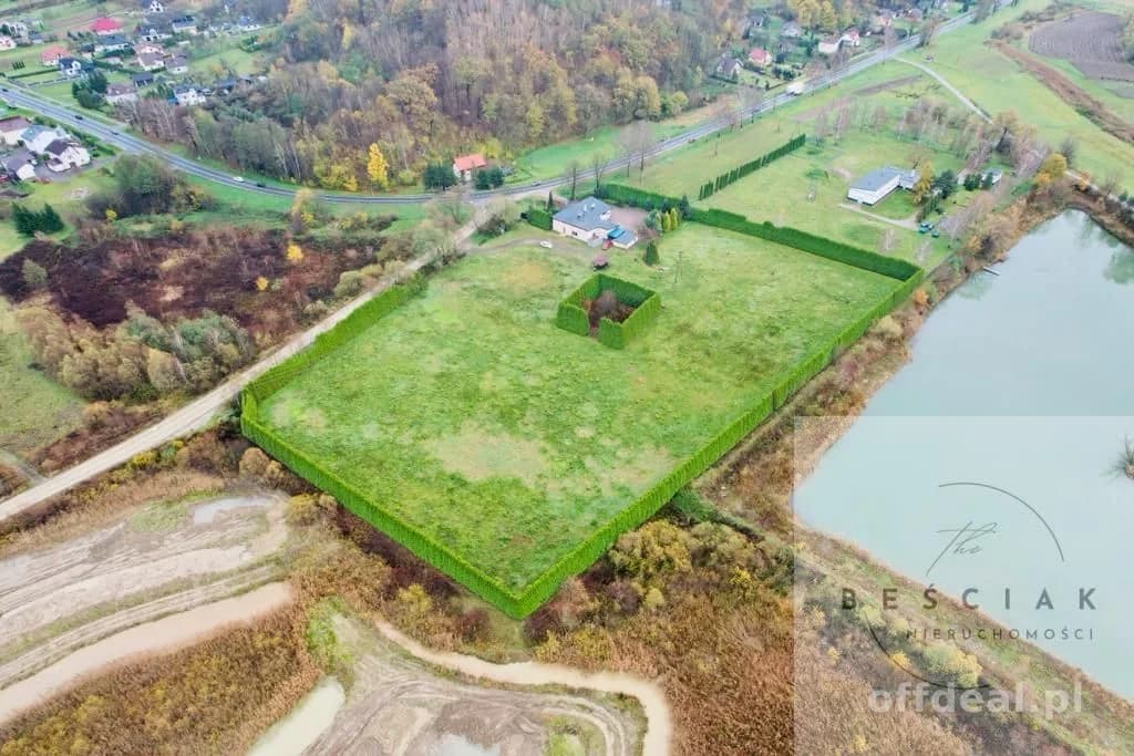 Działka inwestycyjna w zakolu rzeki Wisłoka