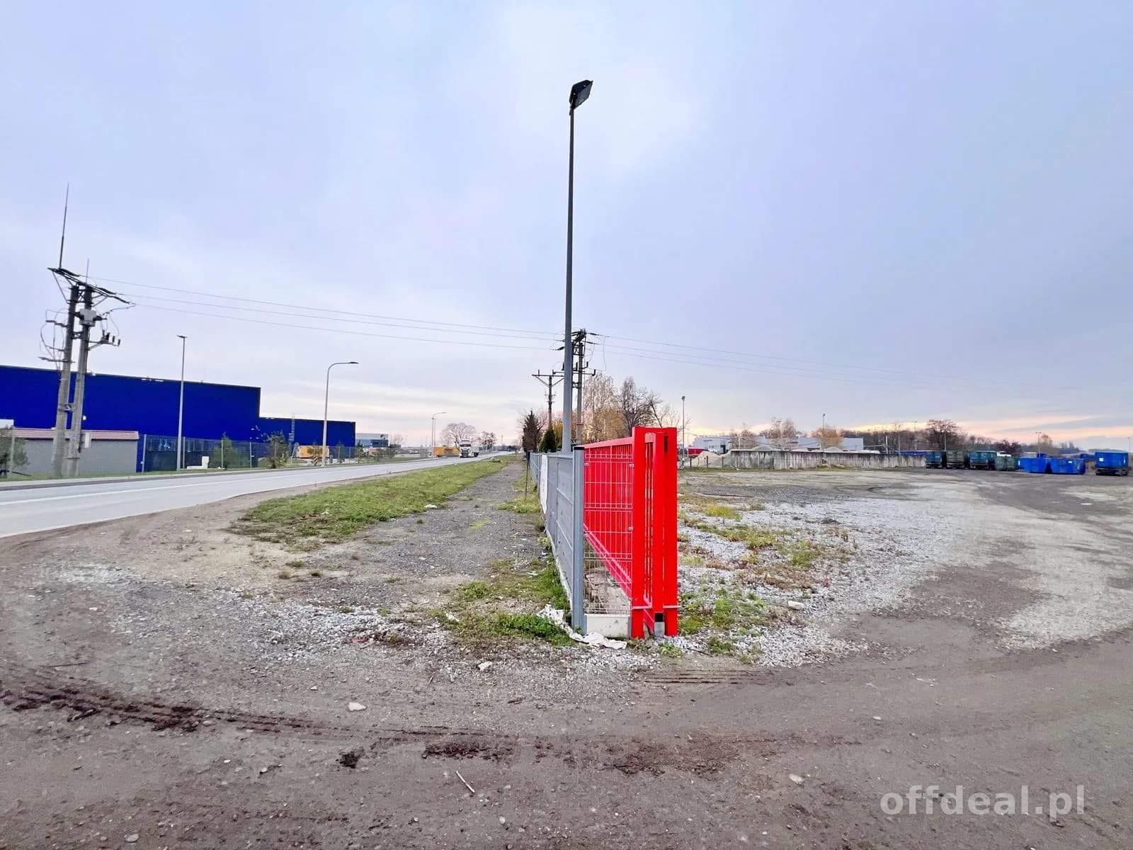 Do wynajęcia utwardzony plac – 9.000 m² – Pietrzykowice