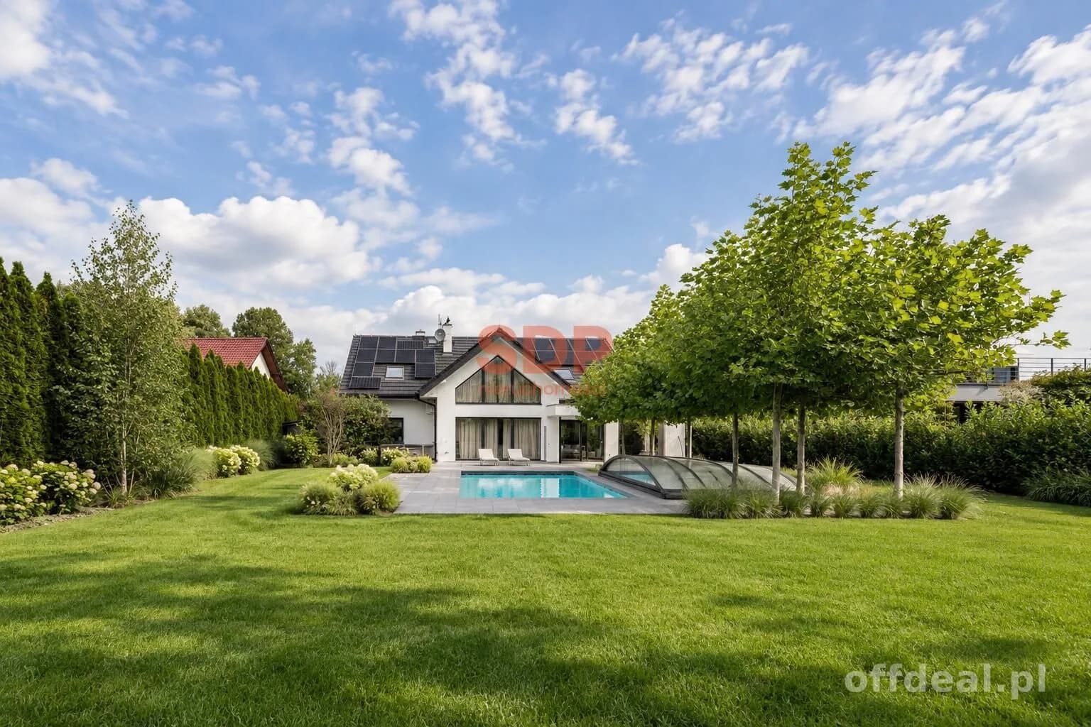 Dom z prywatną strefą relaksu i basenem|działka 1343 m2 | Smolec