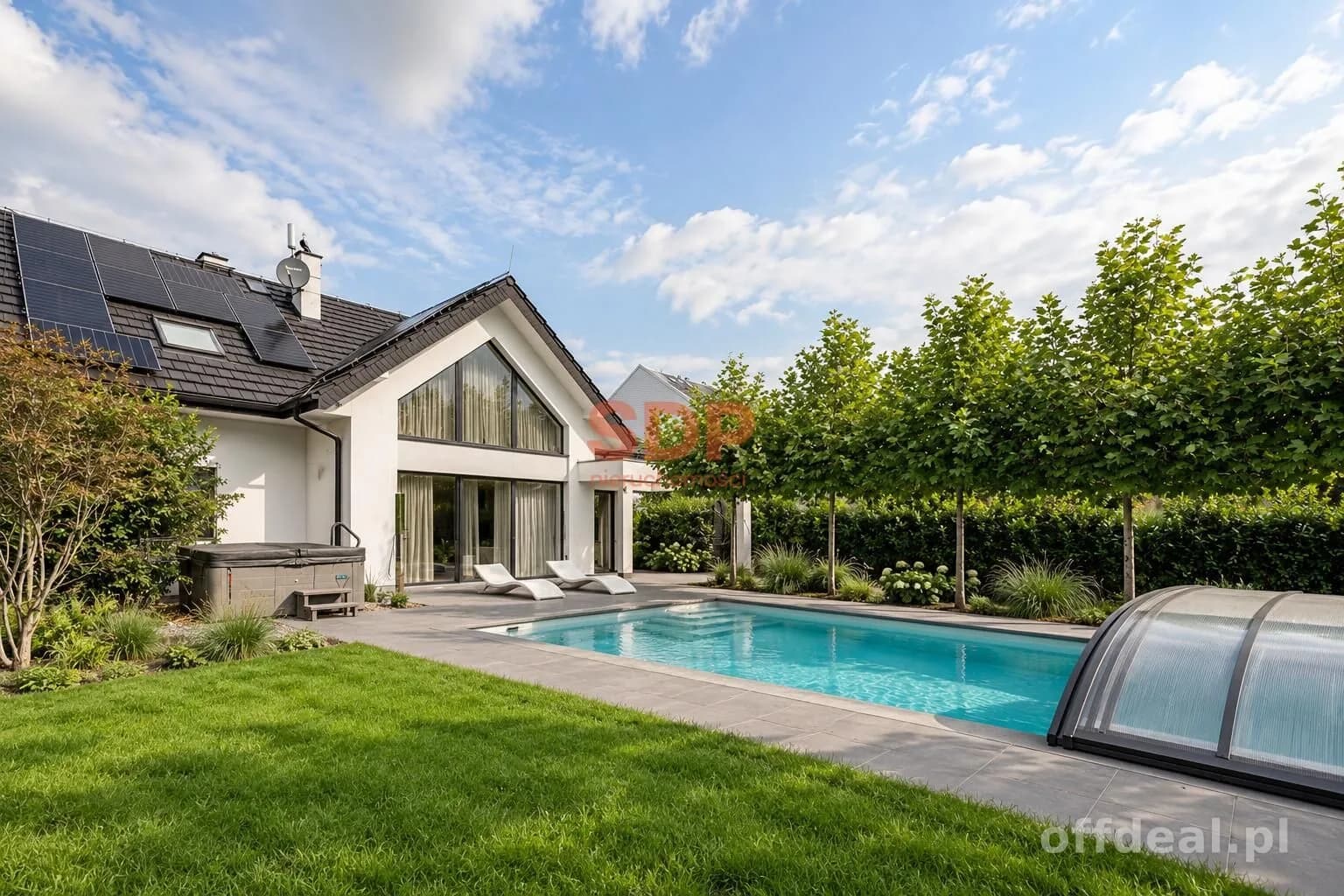 Dom z prywatną strefą relaksu i basenem|działka 1343 m2 | Smolec