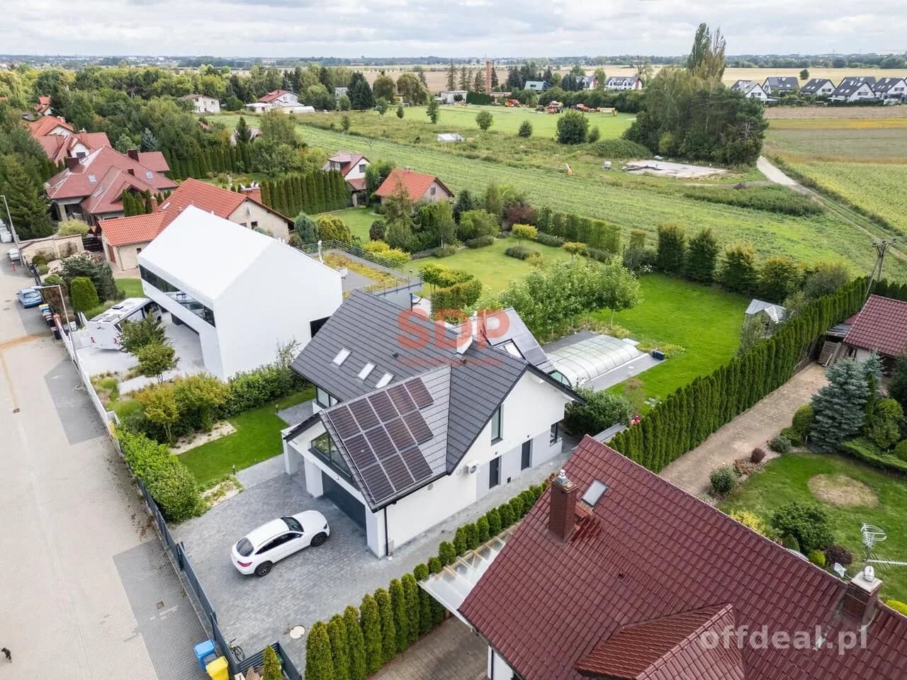 Dom z prywatną strefą relaksu i basenem|działka 1343 m2 | Smolec