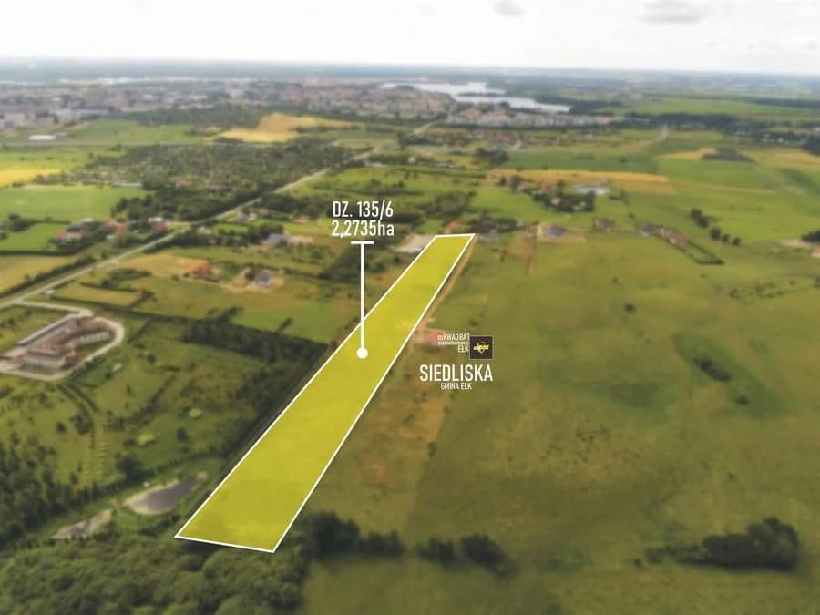 plot for sale in Ełk, Siedliska | 22,735 m²