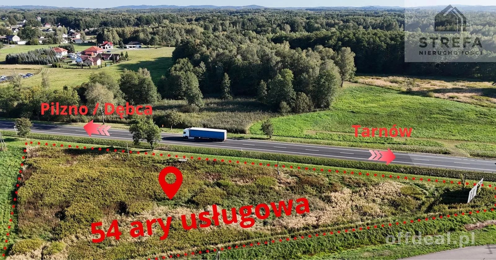 Photo 1: Plot, 5217 m², Pogórska Wola