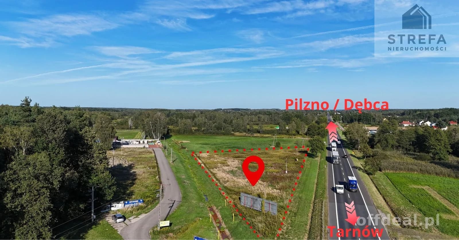 Photo 2: Plot, 5217 m², Pogórska Wola