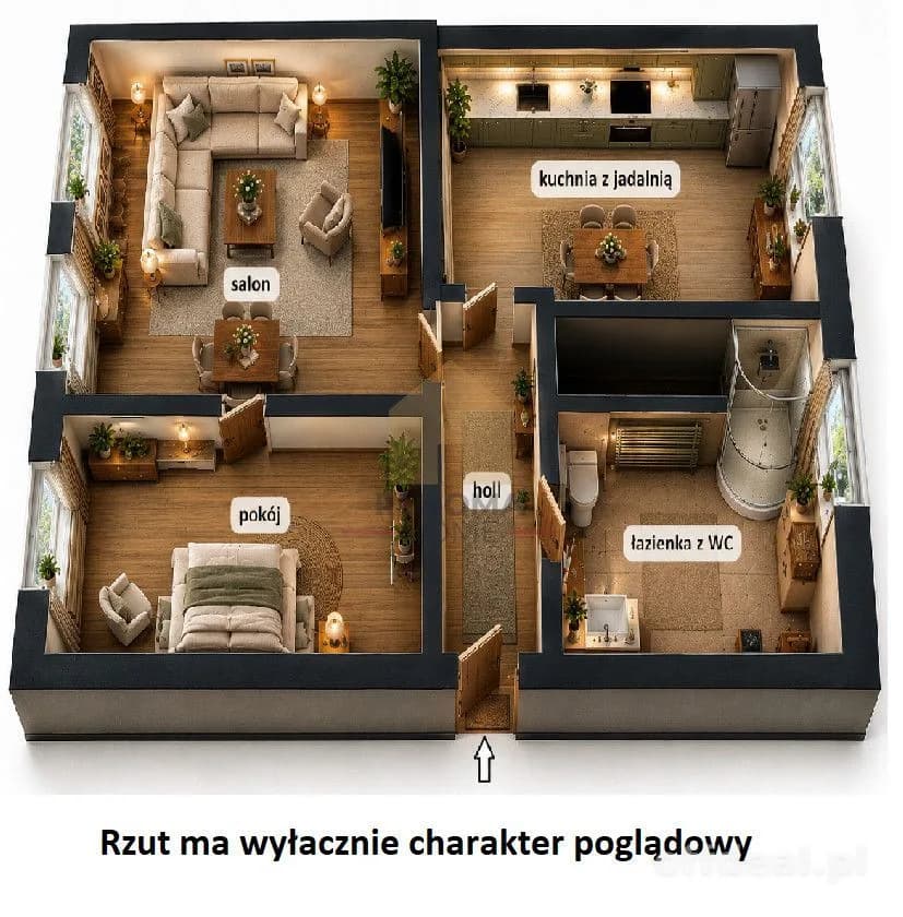 Zdjęcie 15: Mieszkanie, 2 pokoje, 61 m², Świebodzice