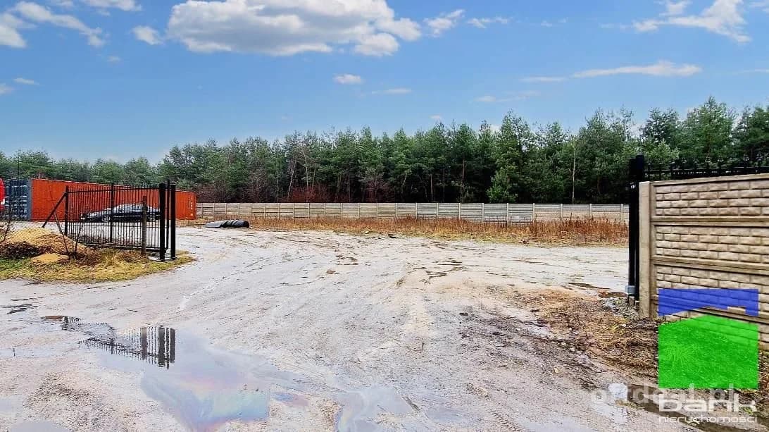 Widzew - działka do wynajęcia 1100 m2 kontenery