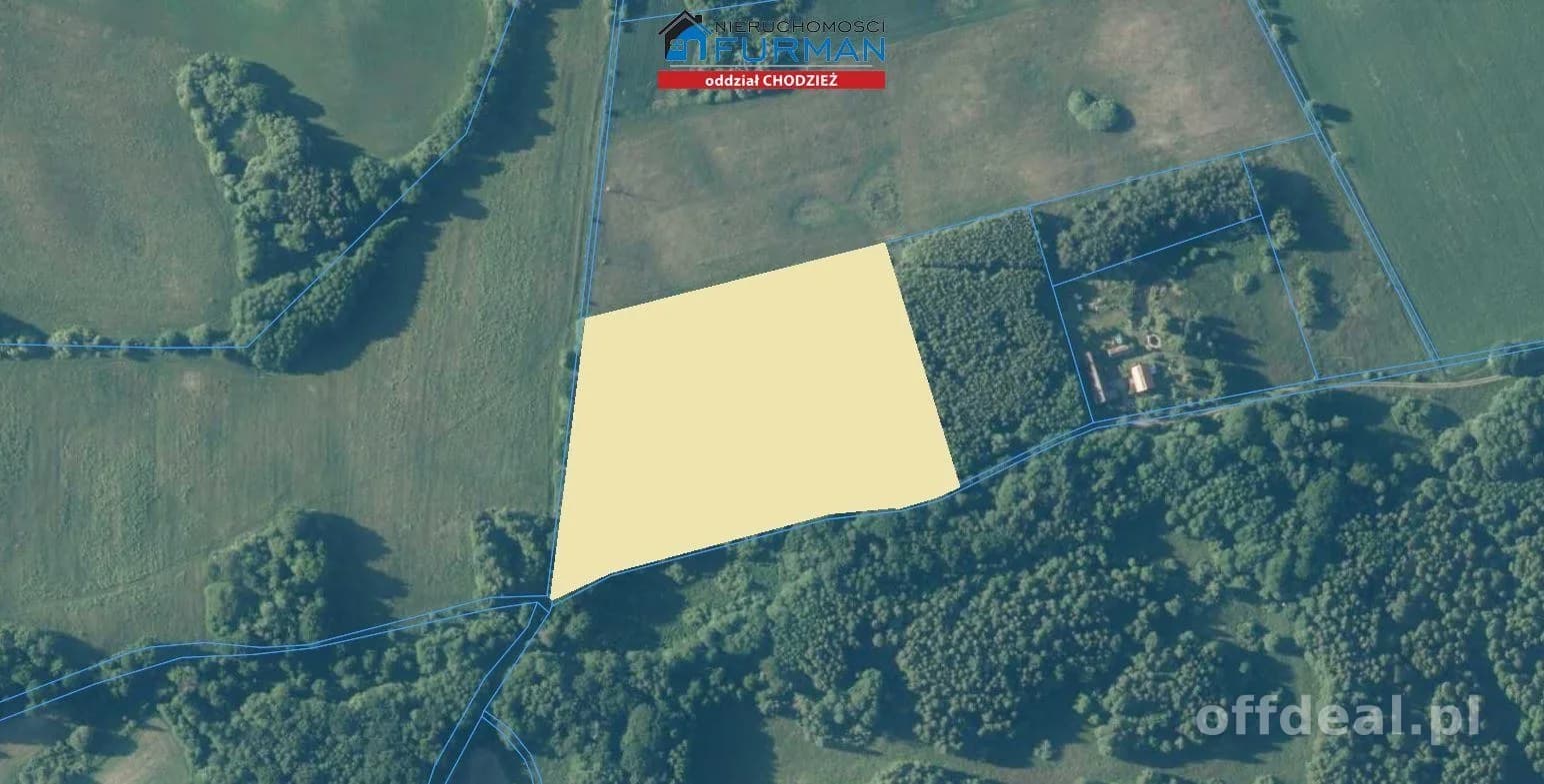 Na sprzedaż działka w Popielewie gm Połczyn-Zdrój