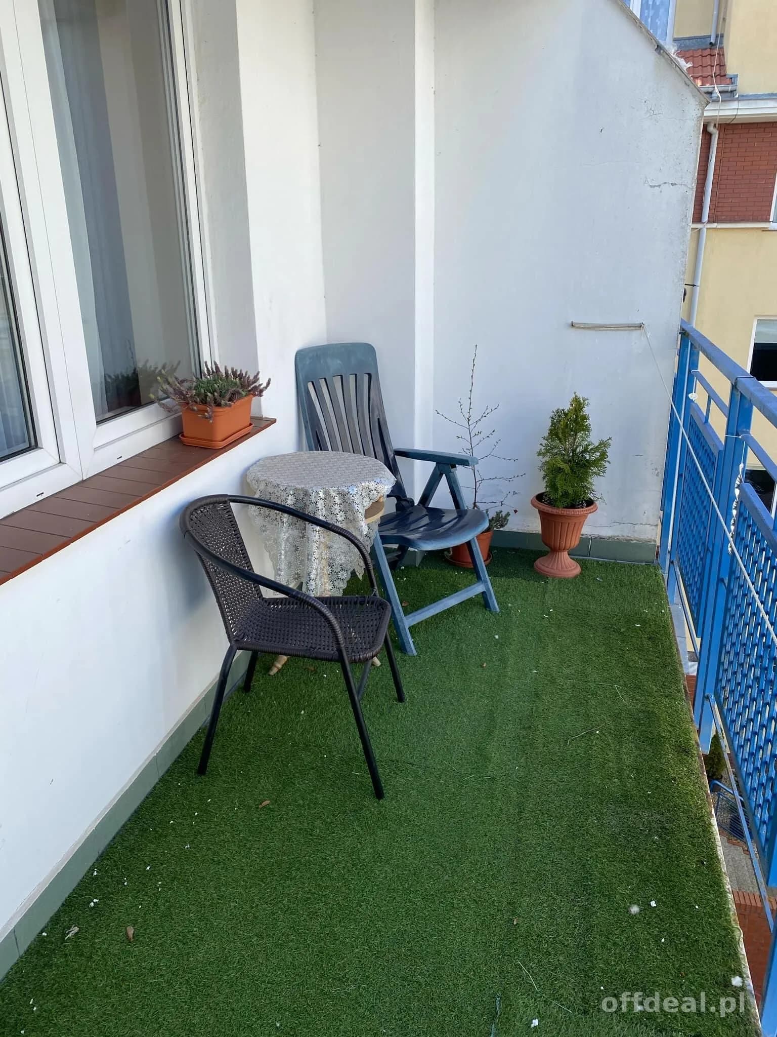 Port ul. Towarowa 2 pokoje z balkonem od południa