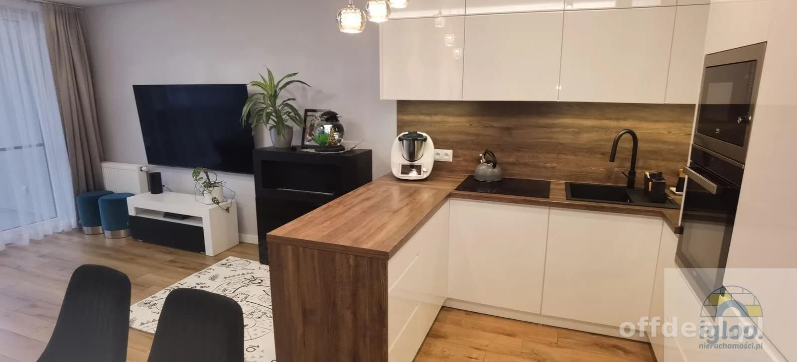 Piękny apartament 3-pok z garażem nad Zalewem