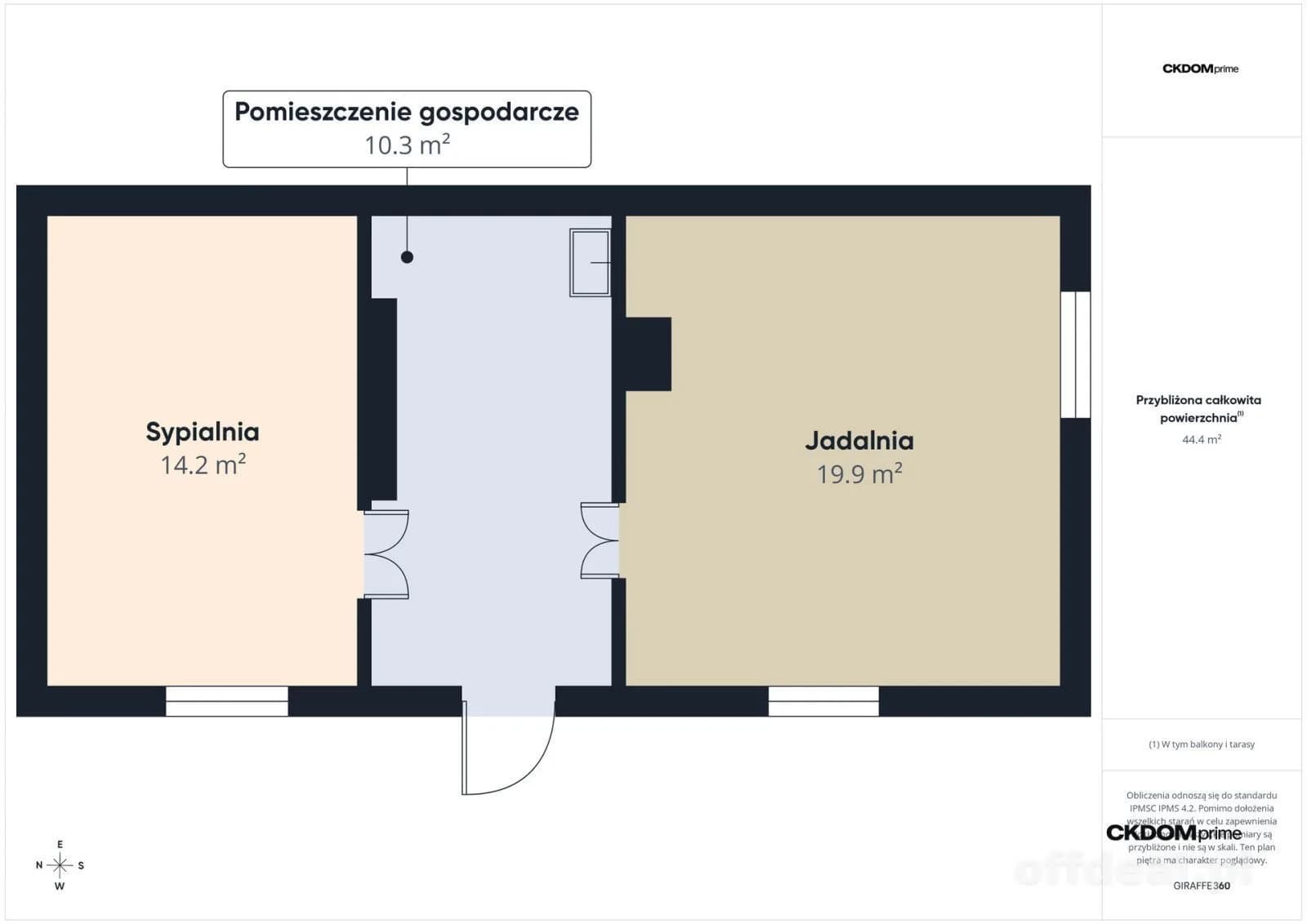 Zdjęcie 8: Dom, 2 pokoje, 50 m², Gniewoszów
