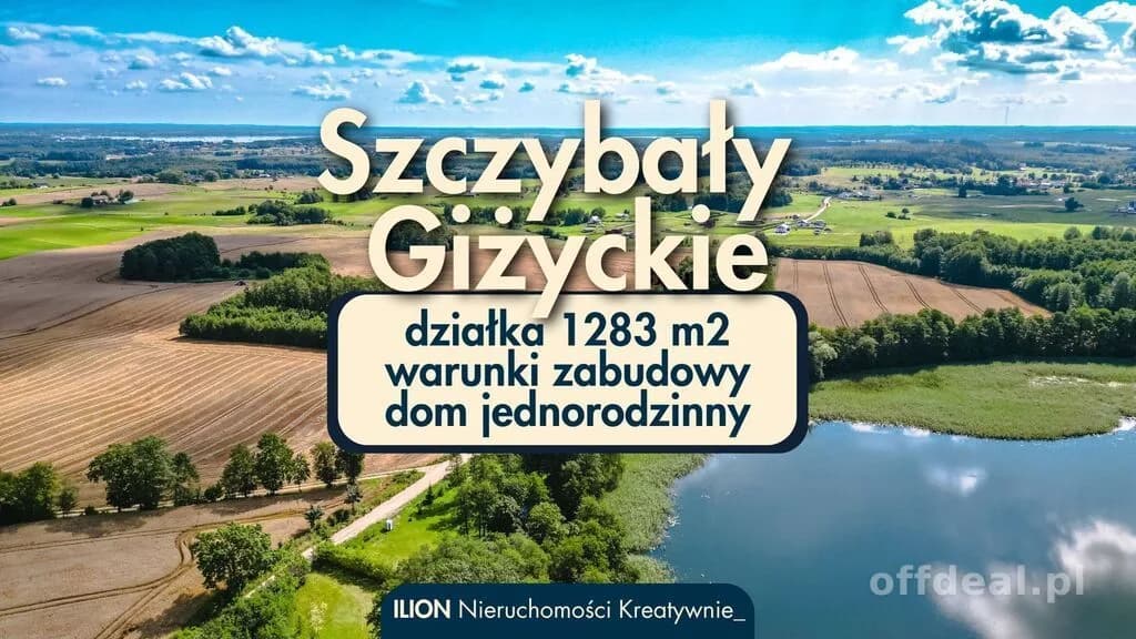 Działka budowlana 1283 m2 | pod dom jednorodzinny