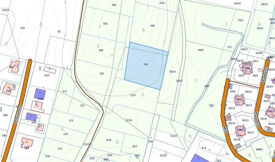 plot for sale in Niekanin | 3,735 m²