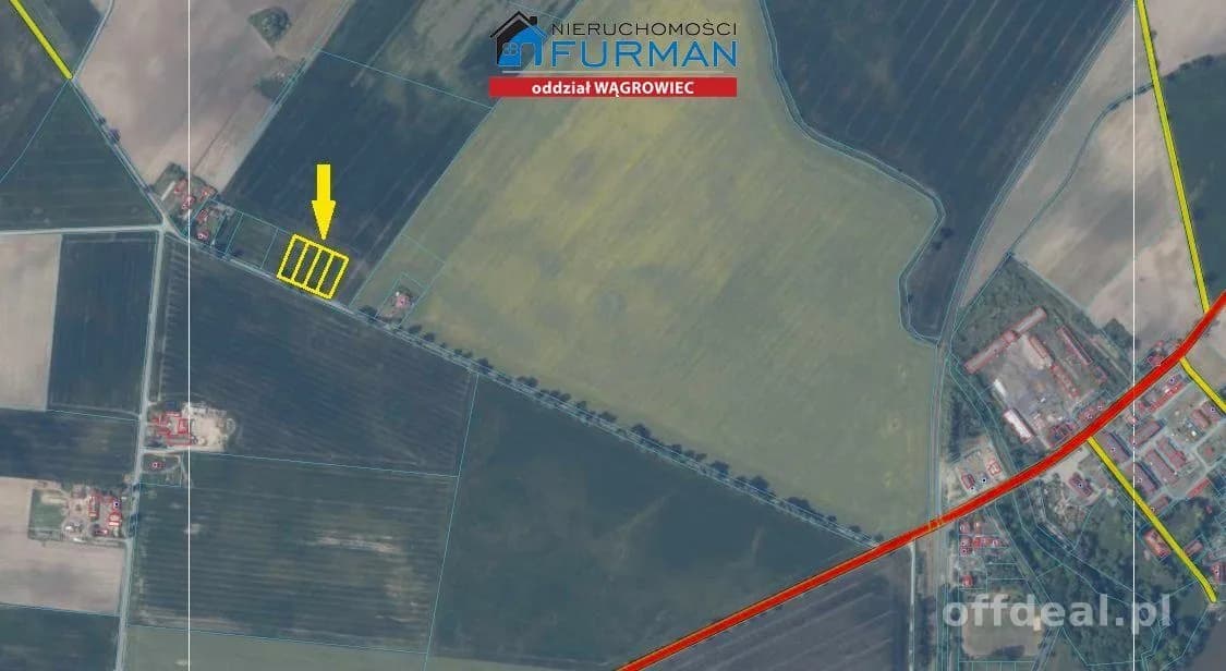terrain à vendre à Grylewo | 1 249 m²