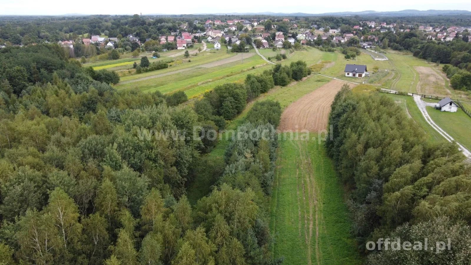Mokrzyska obok Brzeska 26ar budowlane