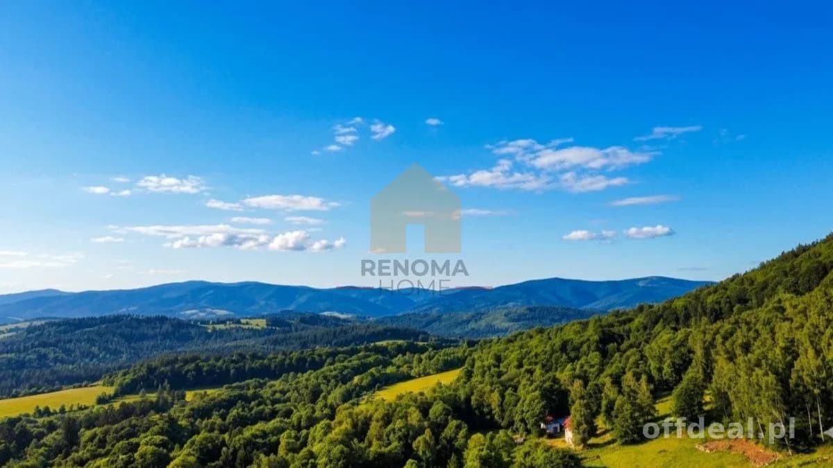 Urokliwa działka w górach z piękną panoramą gór
