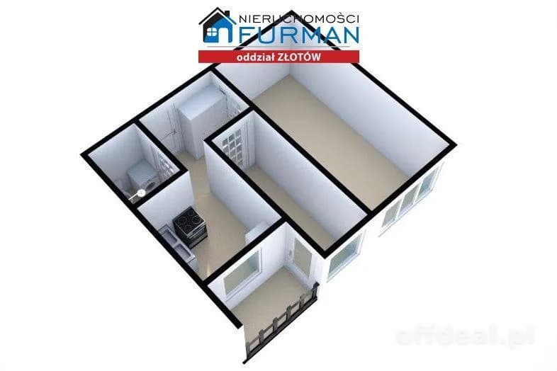 appartement à vendre à Złotów | 2 pièces | 35,2 m²