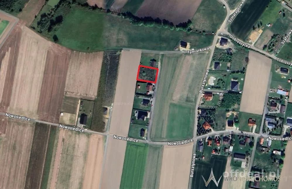 Działka 1475m2 I Nowosiedlice I Gotowa pod budowę
