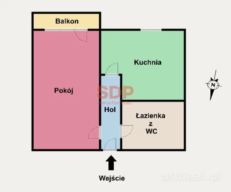 Winda od poziomu 0 | Balkon | Komórka | Mieszkanie do remontu