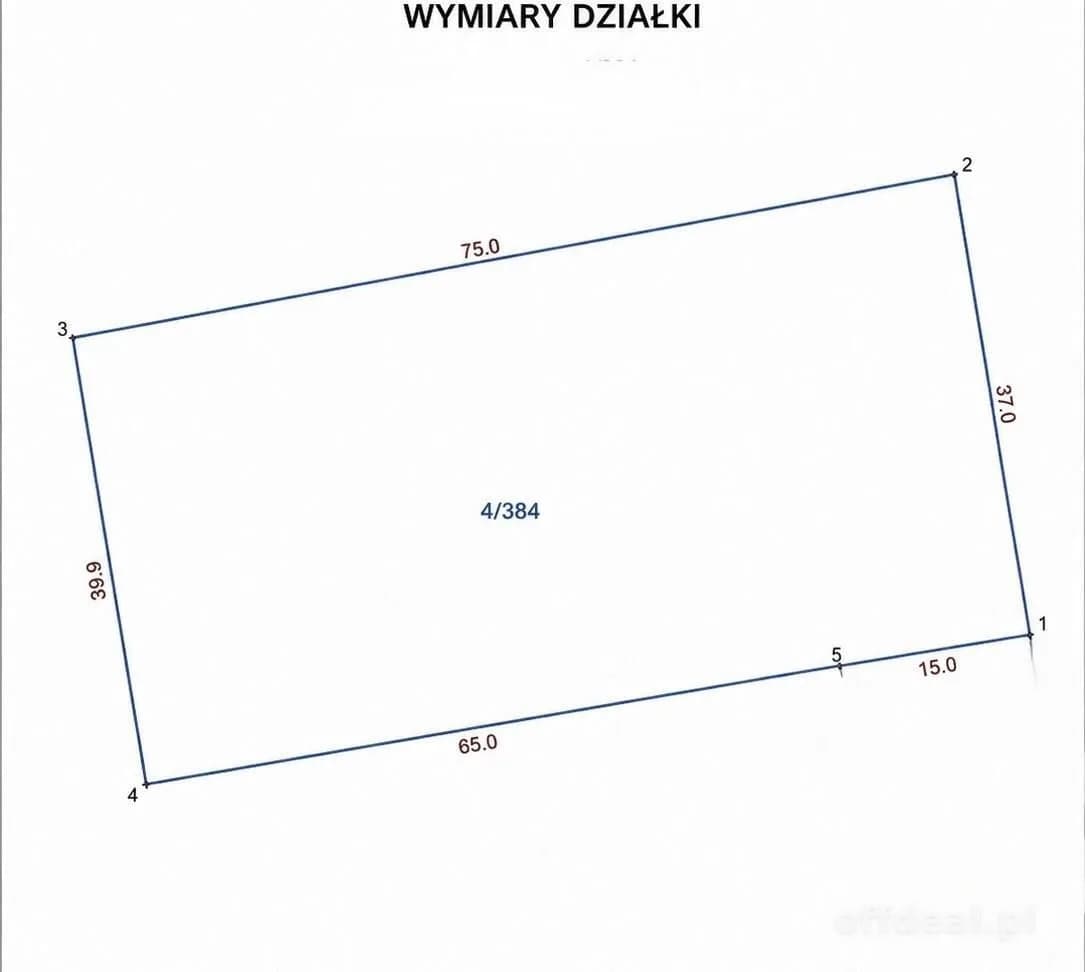 plot for sale in Kołobrzeg, Podczele | 2,962 m²