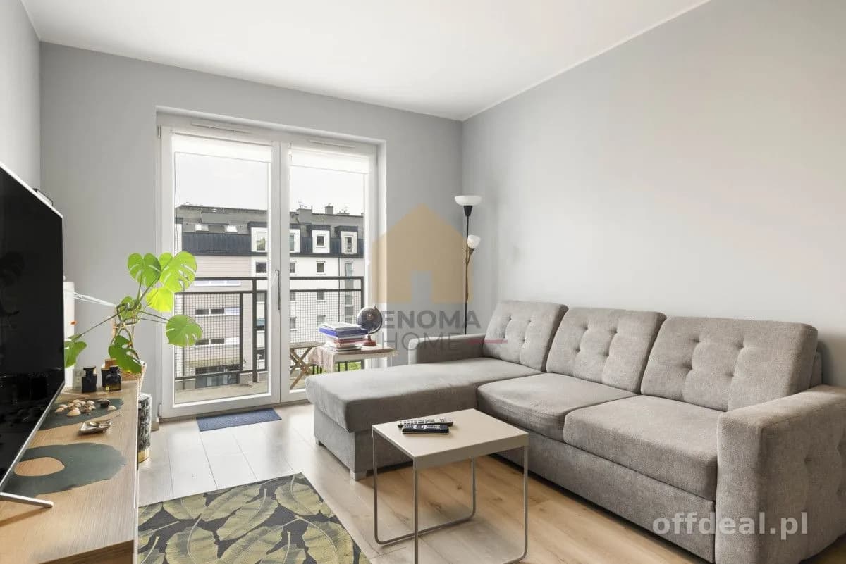 Dwa pokoje 47m2 | oddzielna kuchnia | balkon