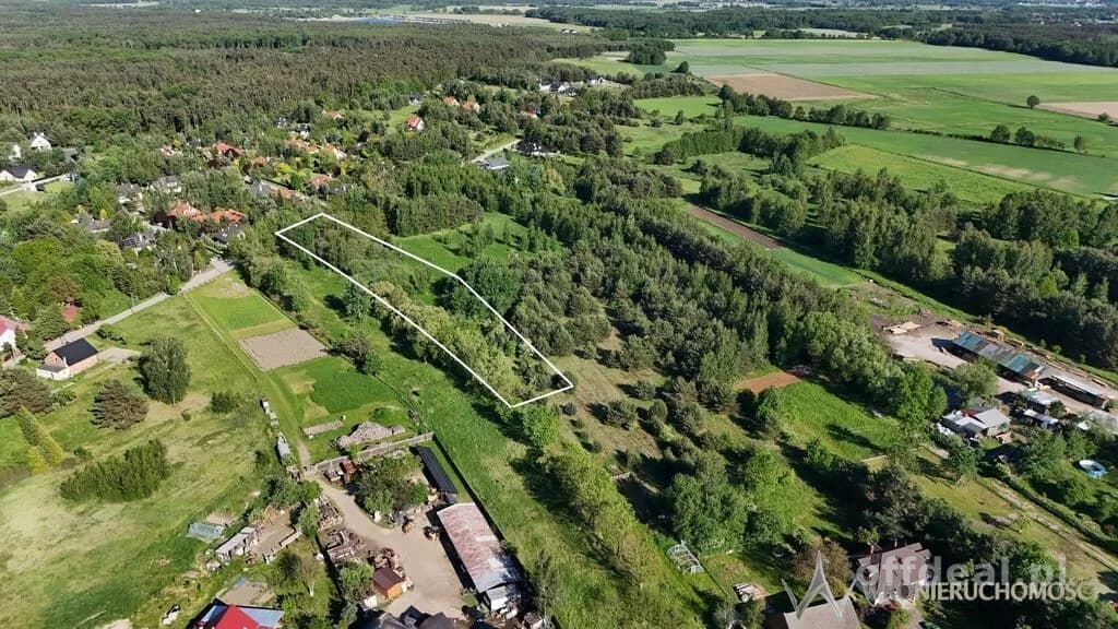 Działka budowlana 6477 m² – Chrząstawa Wielka