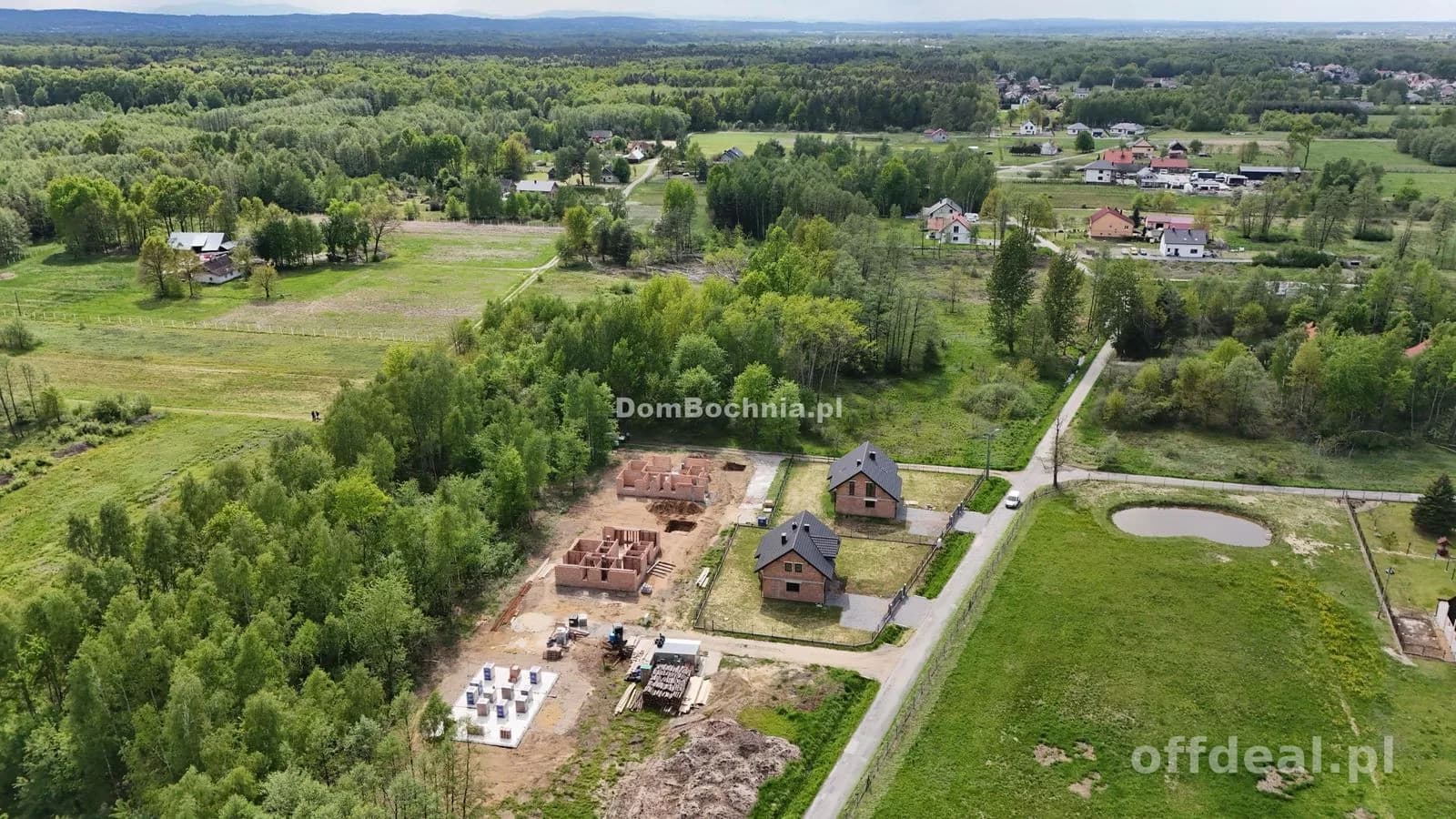 Parterowy Dom na lata AG1 Dąbrówka Bochnia Brzesko