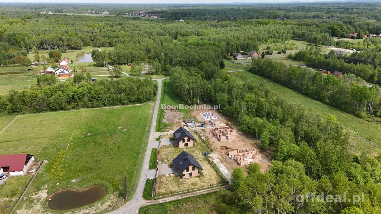 Parterowy Dom na lata AG1 Dąbrówka Bochnia Brzesko