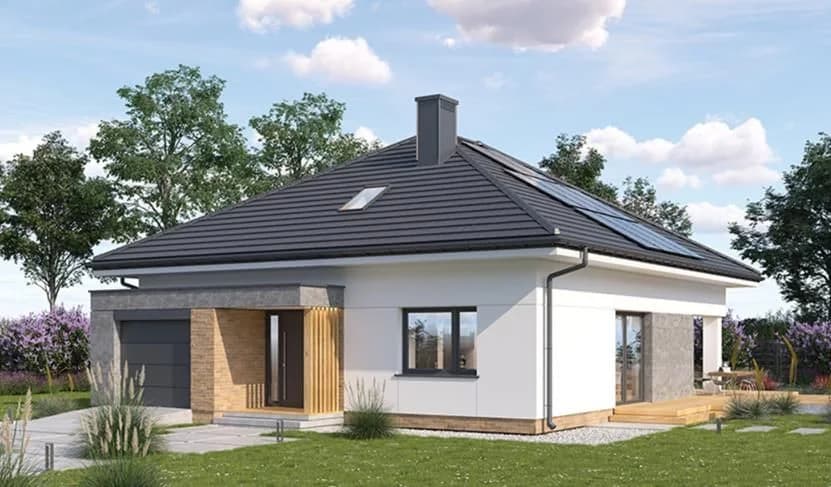 Parterowy Dom na lata AG1 Dąbrówka Bochnia Brzesko