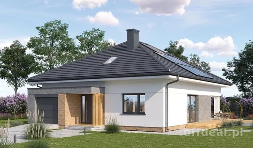 Parterowy Dom na lata AG1 Dąbrówka Bochnia Brzesko