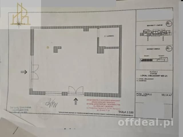 commercial property for rent in Warszawa, Bemowo, Górce | 59.14 m²