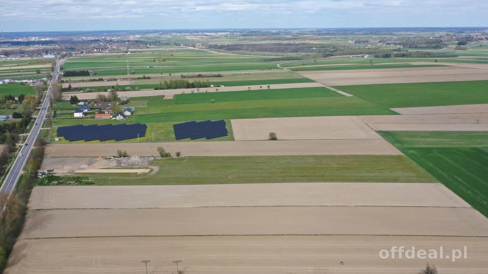 Hale magazynowo-produkcyjne / logistyczne / usługowe przy S61 i S63