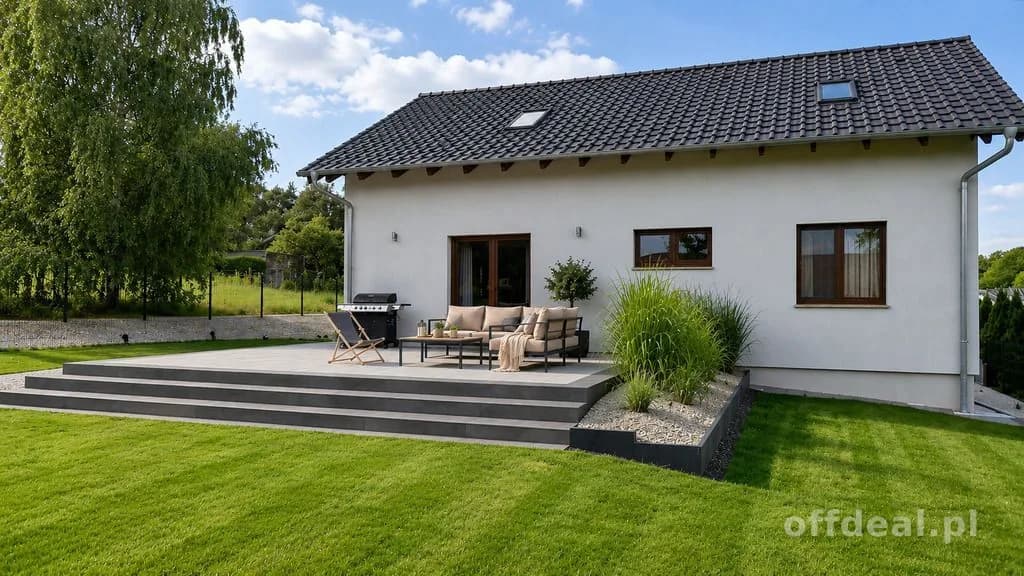 Komfortowy dom z garażem i ogrodem | 2023 rok