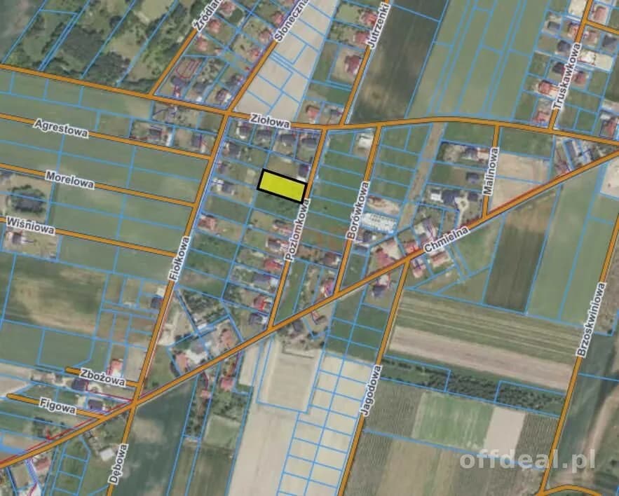 terrain à vendre à Bogdaszowice | 1 703 m²