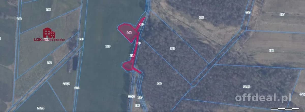 Nieruchomość gruntowa nad rzeką Redą z potencjałem