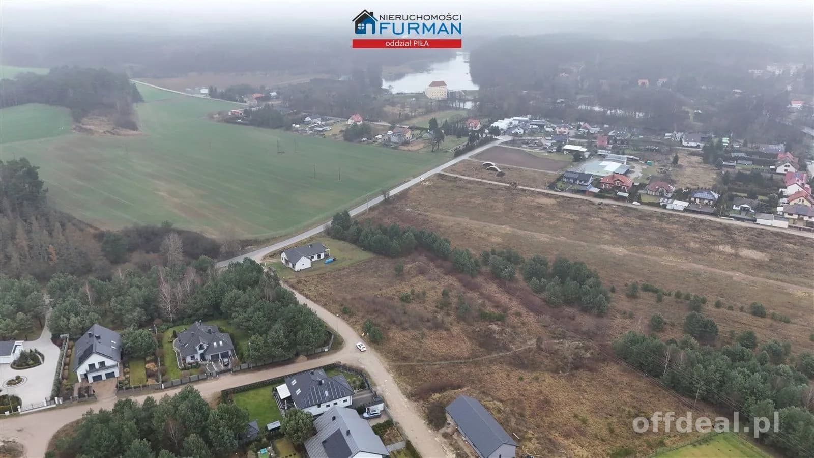 DZIAŁKA O POW. 1501m2, DOBRZYCA, GM. SZYDŁOWO