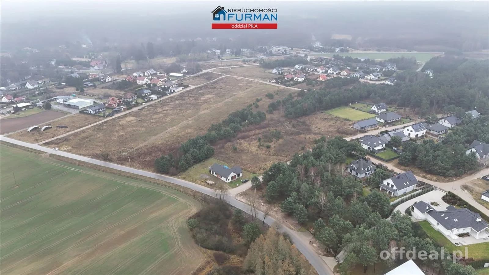 DZIAŁKA O POW. 1501m2, DOBRZYCA, GM. SZYDŁOWO