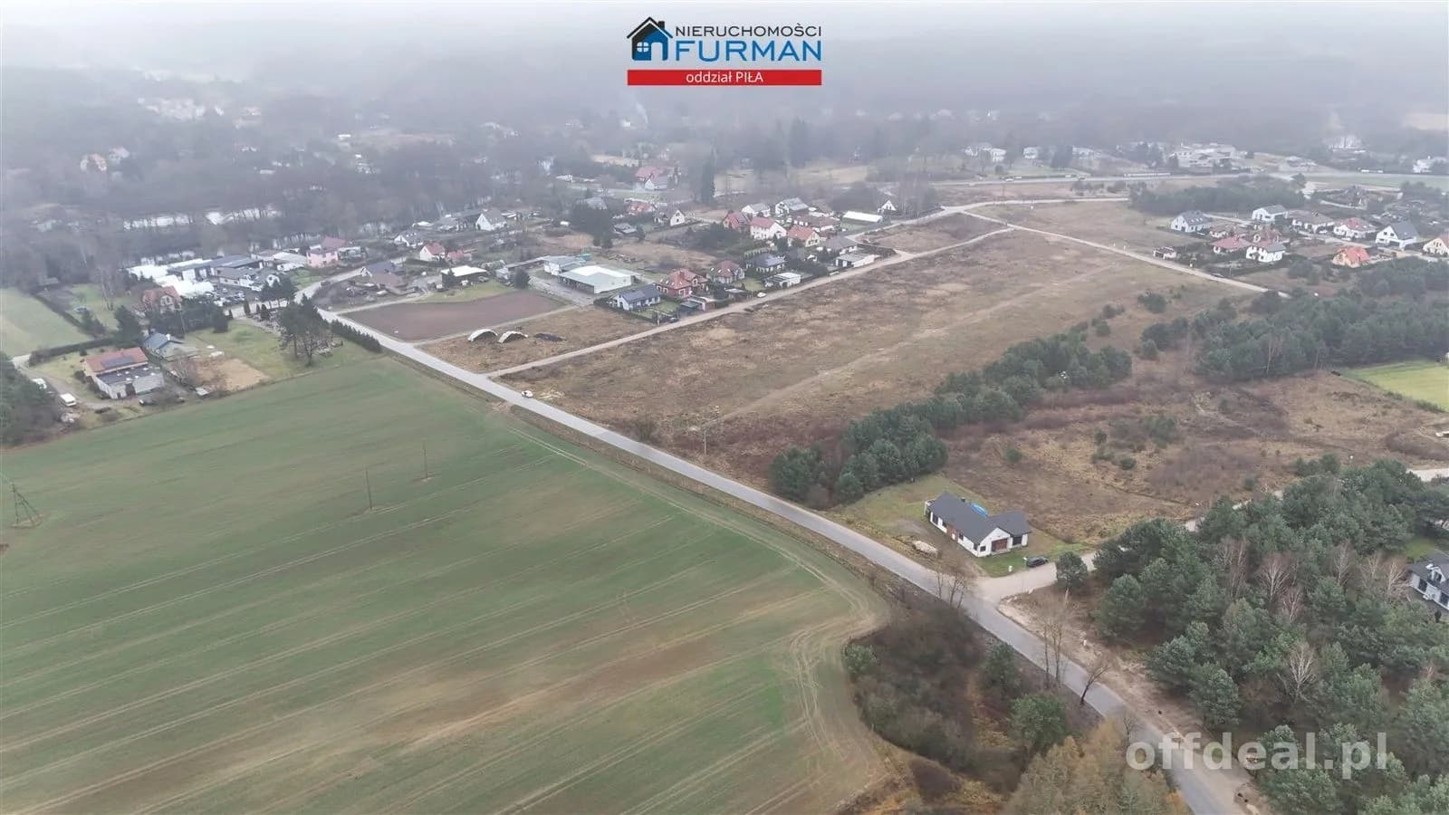 DZIAŁKA O POW. 1501m2, DOBRZYCA, GM. SZYDŁOWO