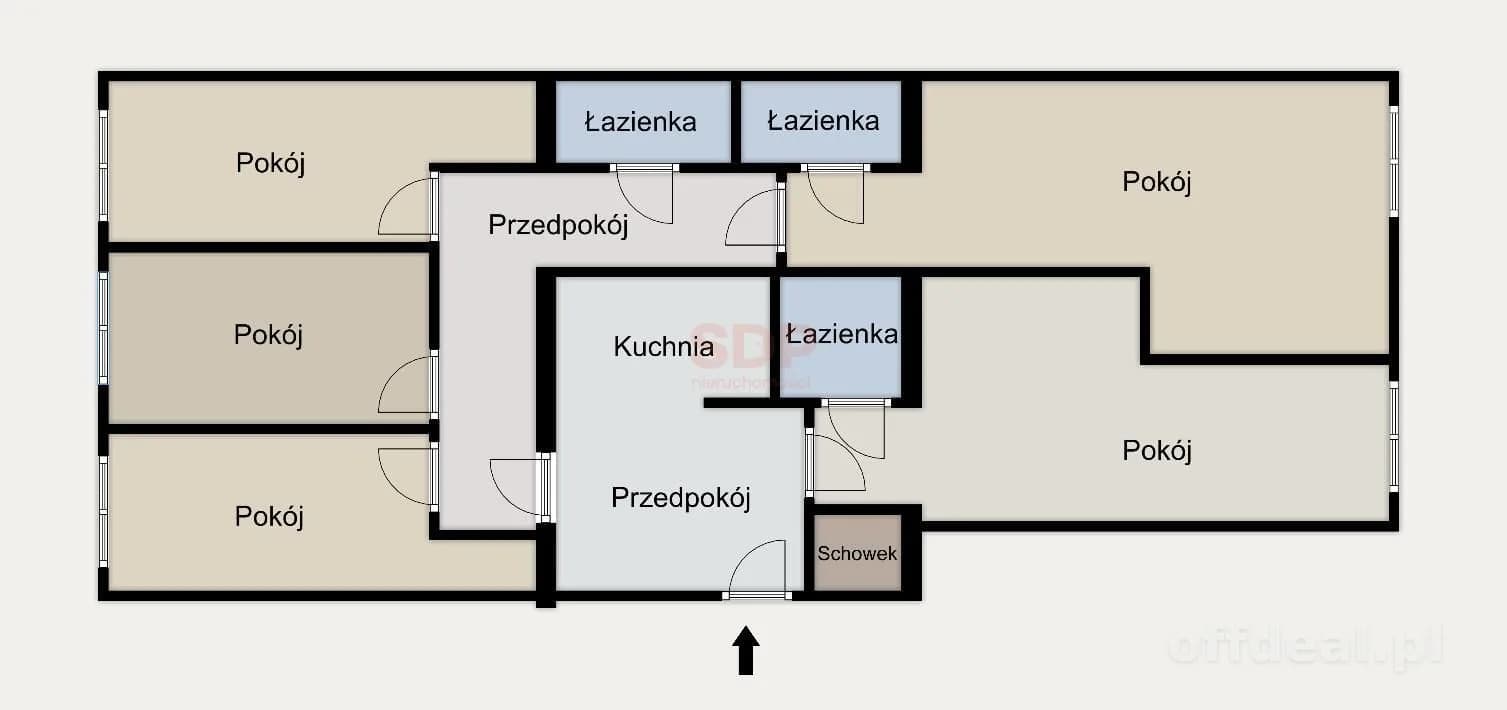 5 pokoi, 3 łazienki | Gotowiec inwestycyjny