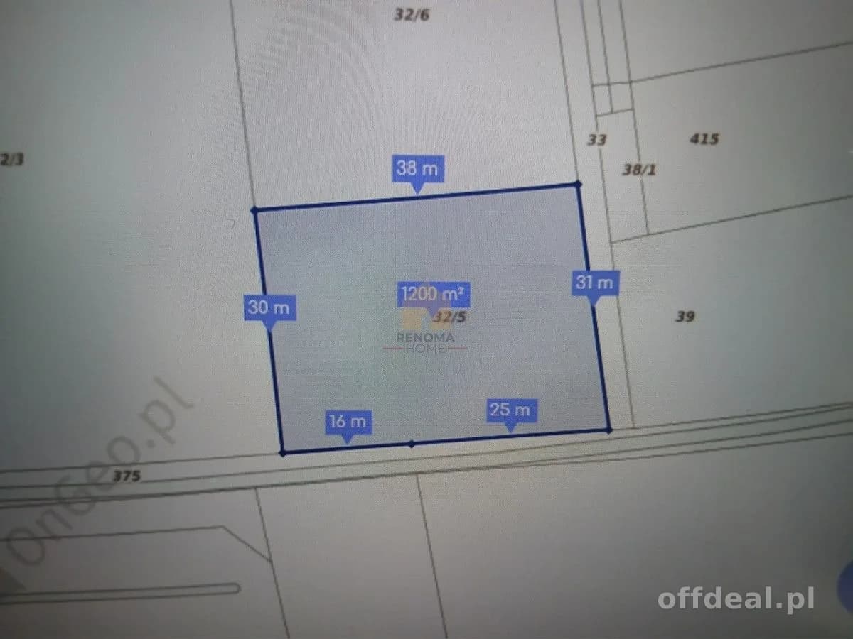 Фото 4: Ділянка, 1200 m², Lubin