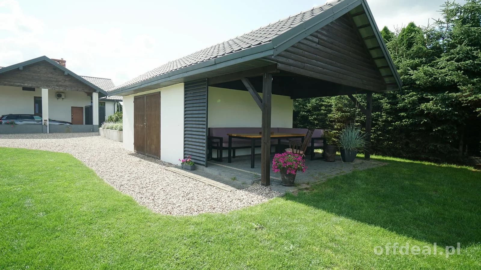 Gotowa baza pod firmę: 1300 m² + wjazd TIR + hala 380 m² | Dom