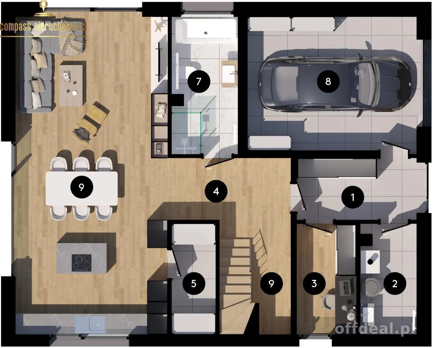 Photo 10: House, 6 rooms, 182 m², Wrocław