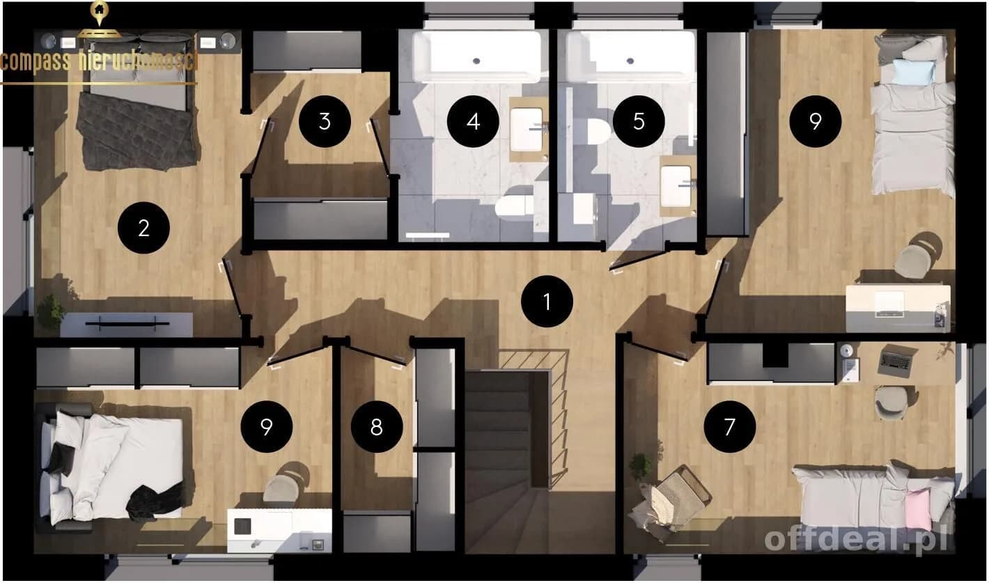 Photo 12: House, 6 rooms, 182 m², Wrocław