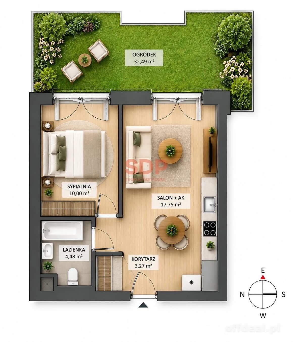 Zdjęcie 2: Mieszkanie, 2 pokoje, 36 m², Wrocław