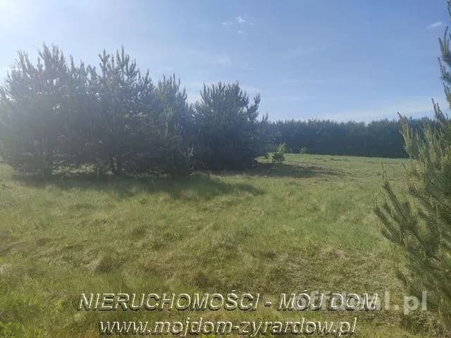 Duża działka w okolicy Żyrardowa.