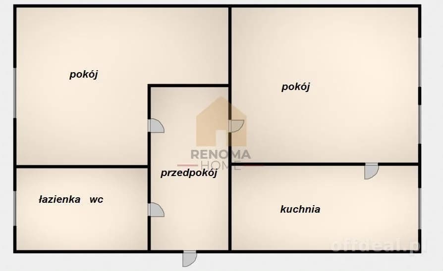 appartement à vendre à Wałbrzych, Podgórze | 2 pièces | 63 m²