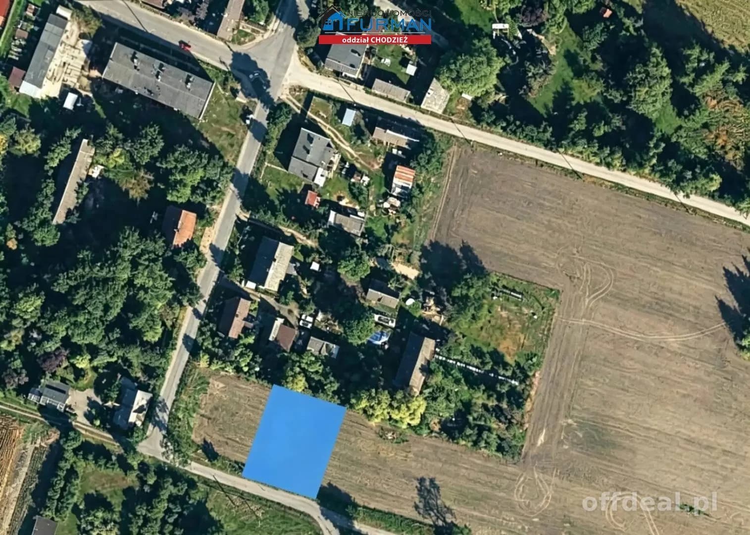 Na sprzedaż działka w Chrustowie gm. Ujście