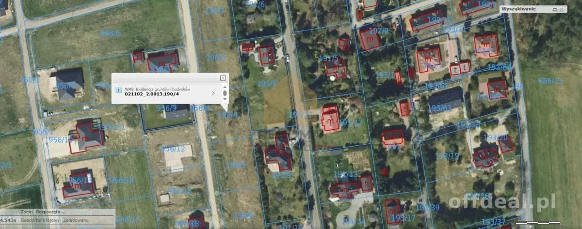 Zdjęcie 1: Działka, 1000 m², Krzeczyn Wielki