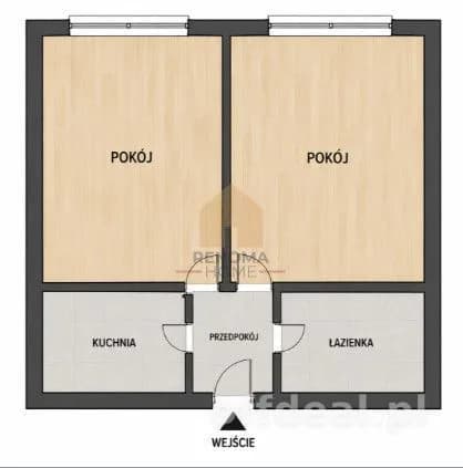 квартира на продаж у Wałbrzych, Śródmieście | 2-кімн. | 35 m²